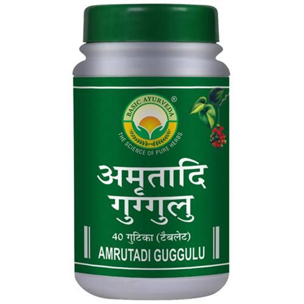 Buy Basic Ayurveda Amrutadi Guggulu Tablets from DrMediCart, Ship from India to USA