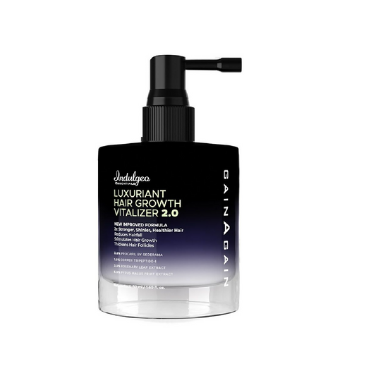 Indulgeo Essentials Luxuriant Hair Vitalizer 2.0 - Non Oily Serum For Hair Growth