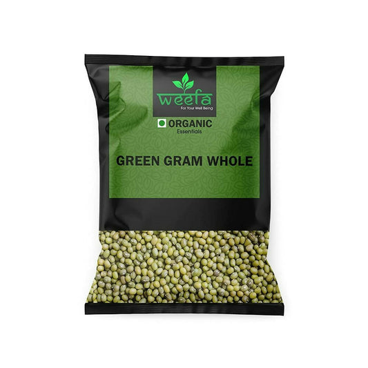 Buy Weefa Organic Green Gram Whole from DrMediCart, Ship from India to USA