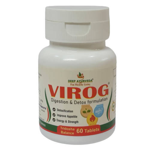 Buy Deep Ayurveda Virog Tridosha Balance Tablets from DrMediCart, Ship from India to USA