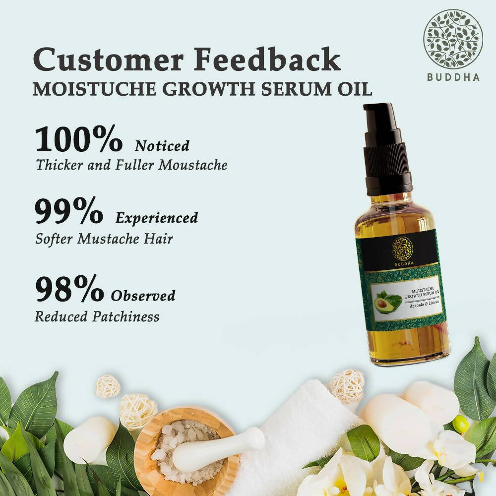 Buddha Natural Moustache Growth Serum