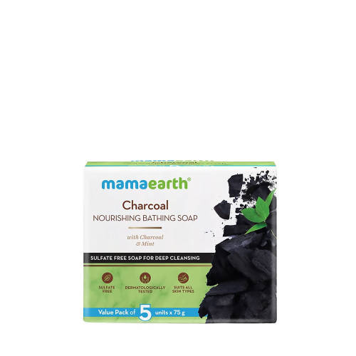 Buy Mamaearth Charcoal Nourishing Bathing Soap from DrMediCart, Ship from India to USA