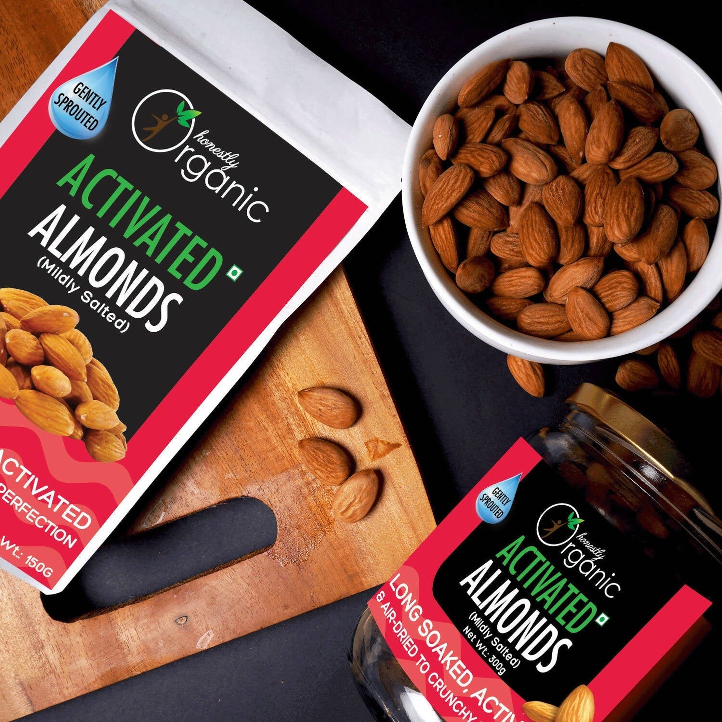 D-Alive Honestly Organic Activated Almonds - Drmedicart