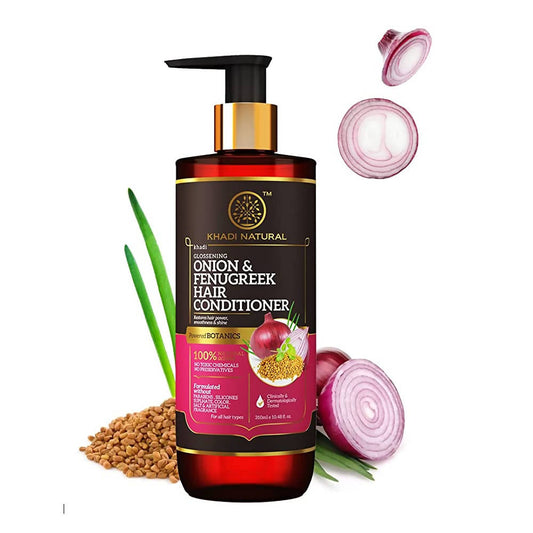 Buy Khadi Natural Onion & Fenugreek Hair Conditioner from DrMediCart, Ship from India to USA