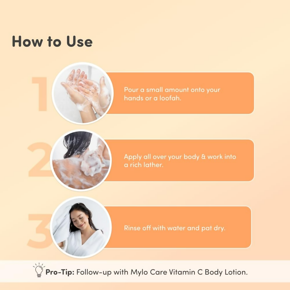 Mylo Care Vitamin C Body Wash with Honey