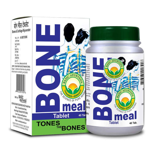 Buy Basic Ayurveda Bone Meal Tablets from DrMediCart, Ship from India to USA