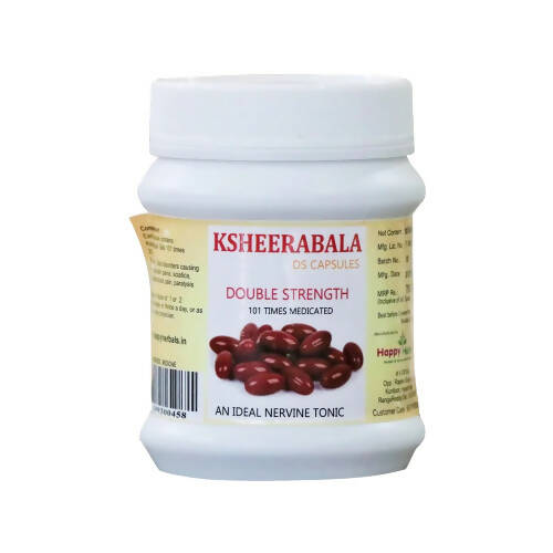 Happy Herbals Ksheerabala Double Strength Capsules