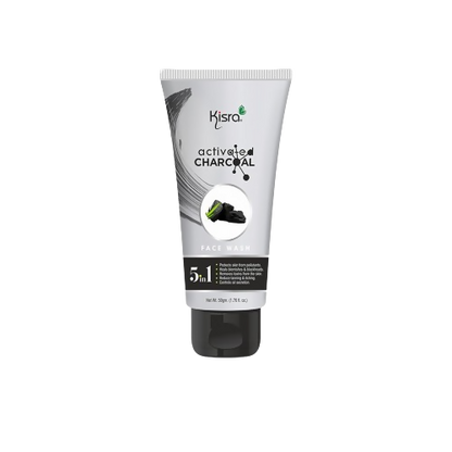 Kisra Activated Charcoal Anti-Pollution Face Wash