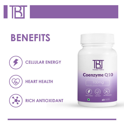 The Body Temple Coenzyme Q10 100 mg For Heart Health Capsules