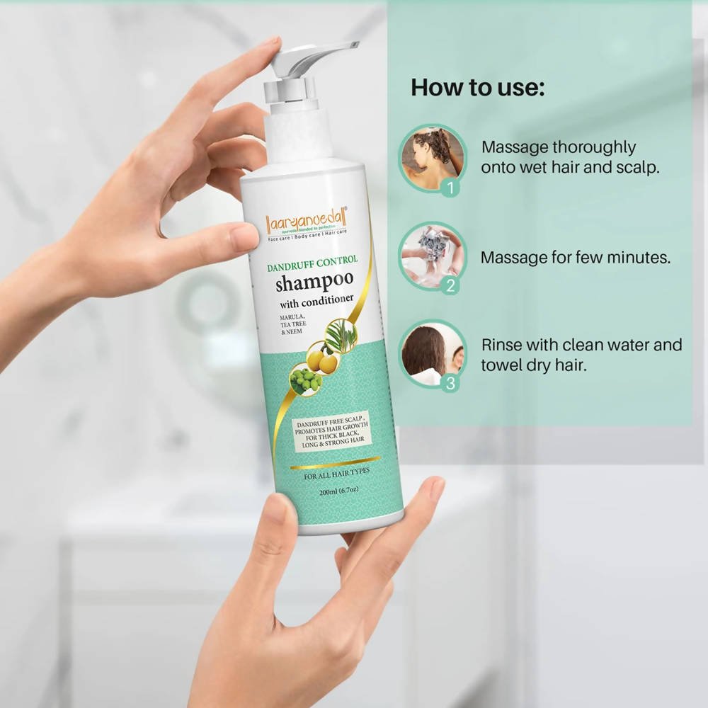 Aaryanveda Dandruff Control Shampoo With Conditioner