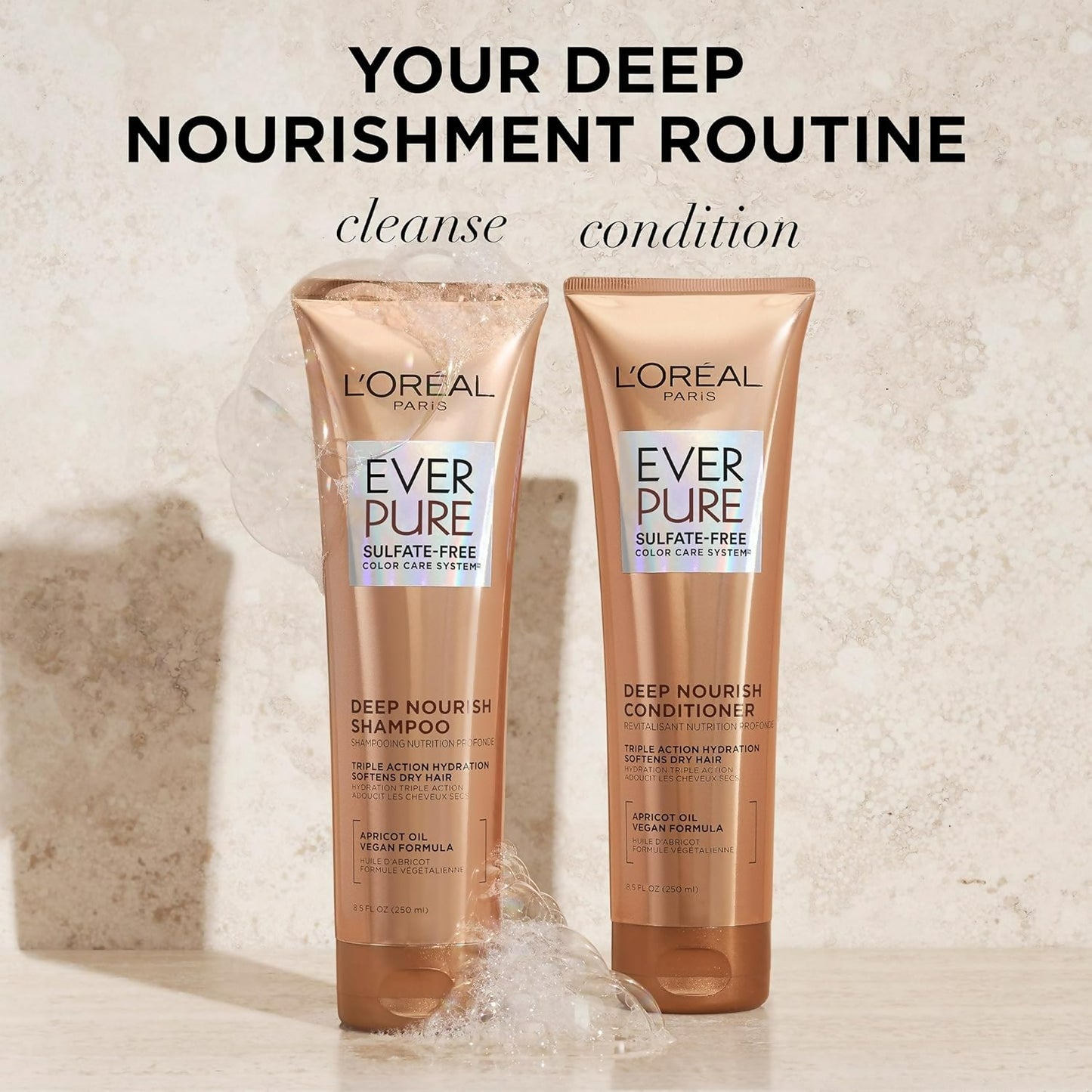 L'Oreal Paris Sulfate Free Moisture Shampoo (Evercreme Moisture Care Deep Nourish)