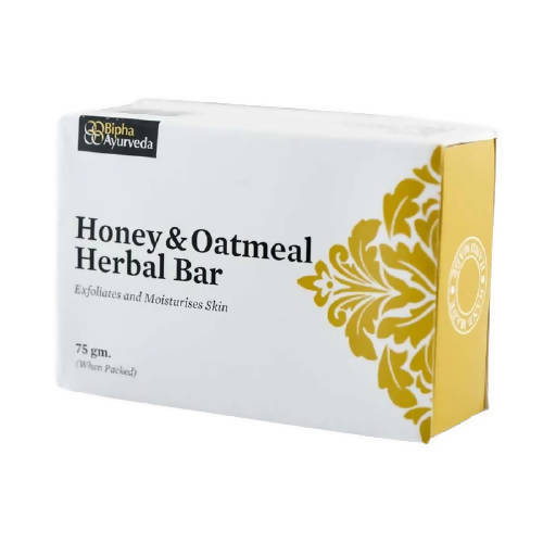 Bipha Ayurveda Honey and Oatmeal Herbal Bar - DrMediCart