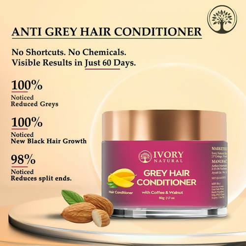 Buy Ivory Natural hair tone Conditioner For Early Of Greying, Strengthens Hair from DrMediCart, Ship from India to USA