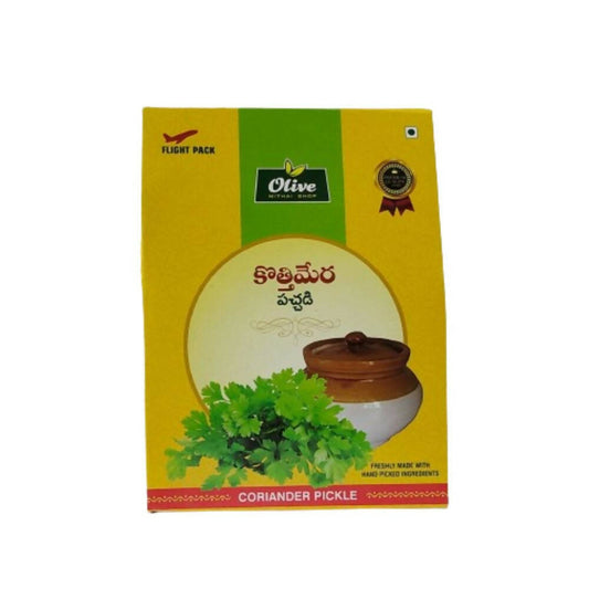 Buy Olive Mithai kothimeera pickle from DrMediCart, Ship from India to USA