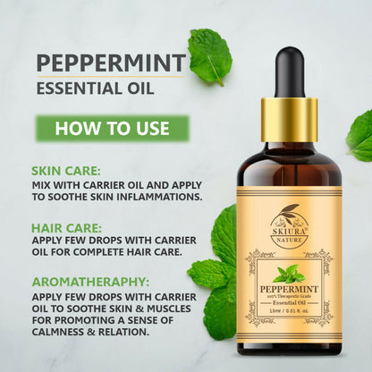 Skiura Nature 100% Natural Peppermint Essential Oil