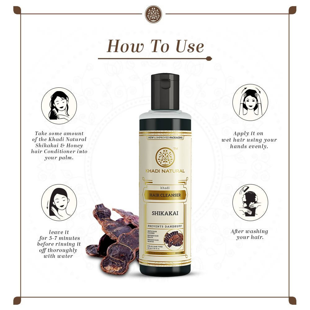 Khadi Natural Shikakai Herbal Hair Cleanser