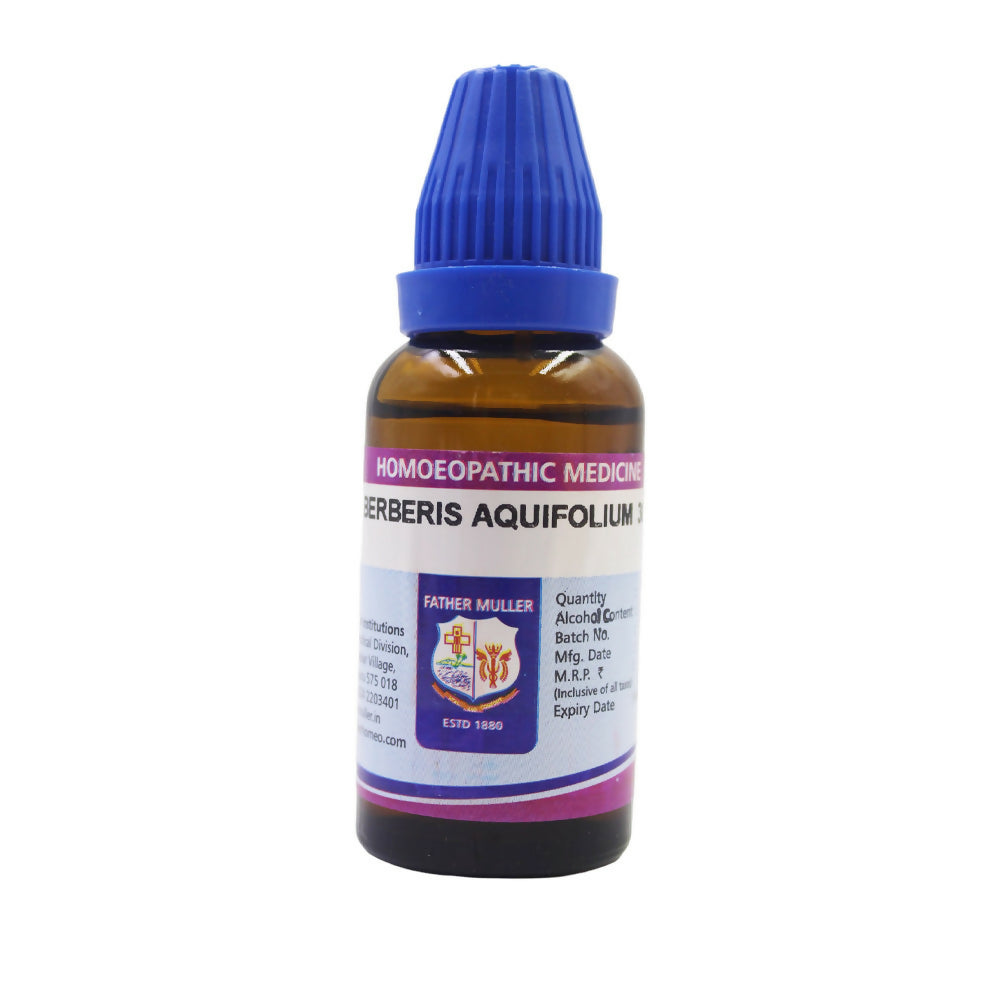 Father Muller Berberis Aquifolium Dilution