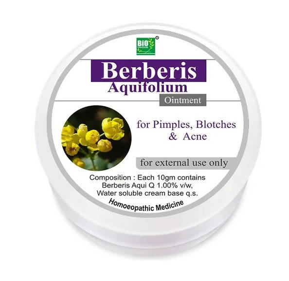 Buy Bio India Homeopathy Berberis Aquifolium Ointment from DrMediCart, Ship from India to USA