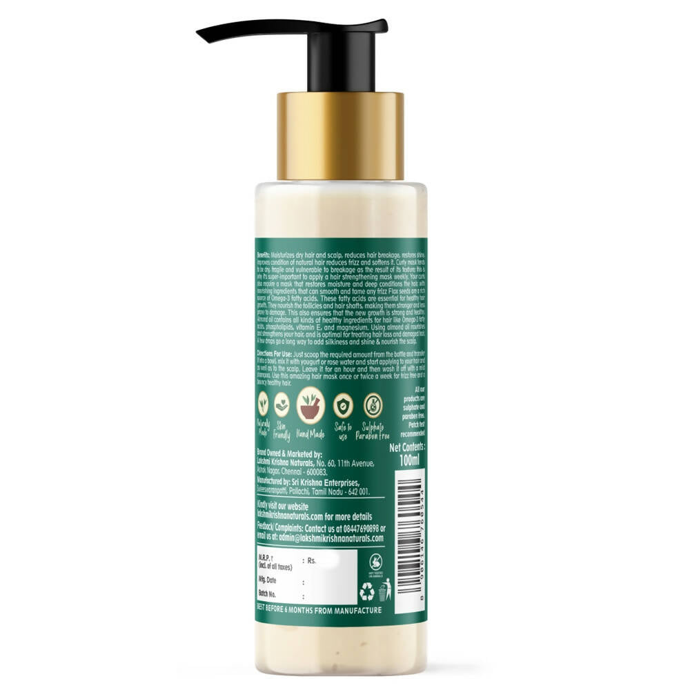 Lakshmi Krishna Naturals Curly Hair Mask - DrMediCart