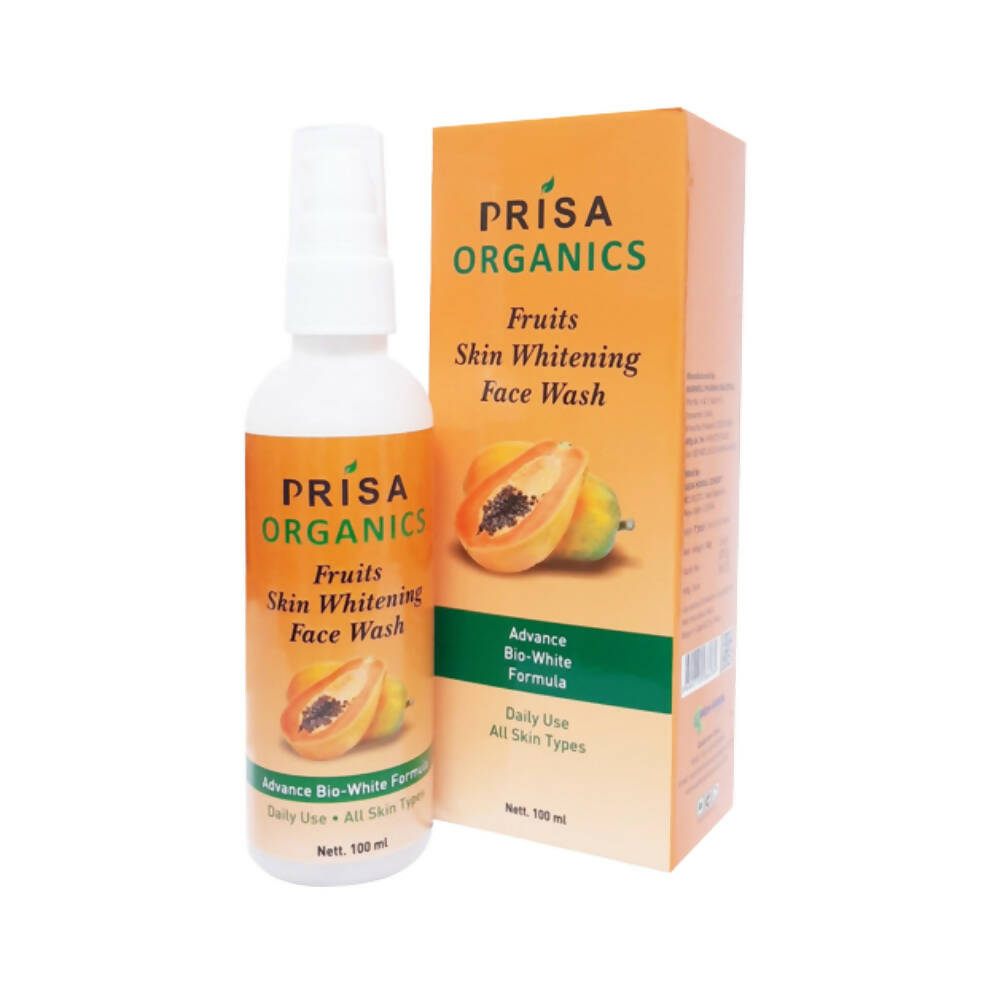 Prisa Organics Fruits Whitening Face Wash - DrMediCart