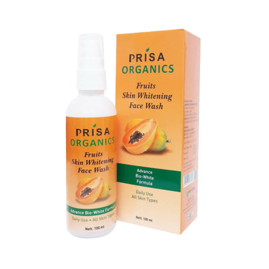 Prisa Organics Fruits Whitening Face Wash - DrMediCart