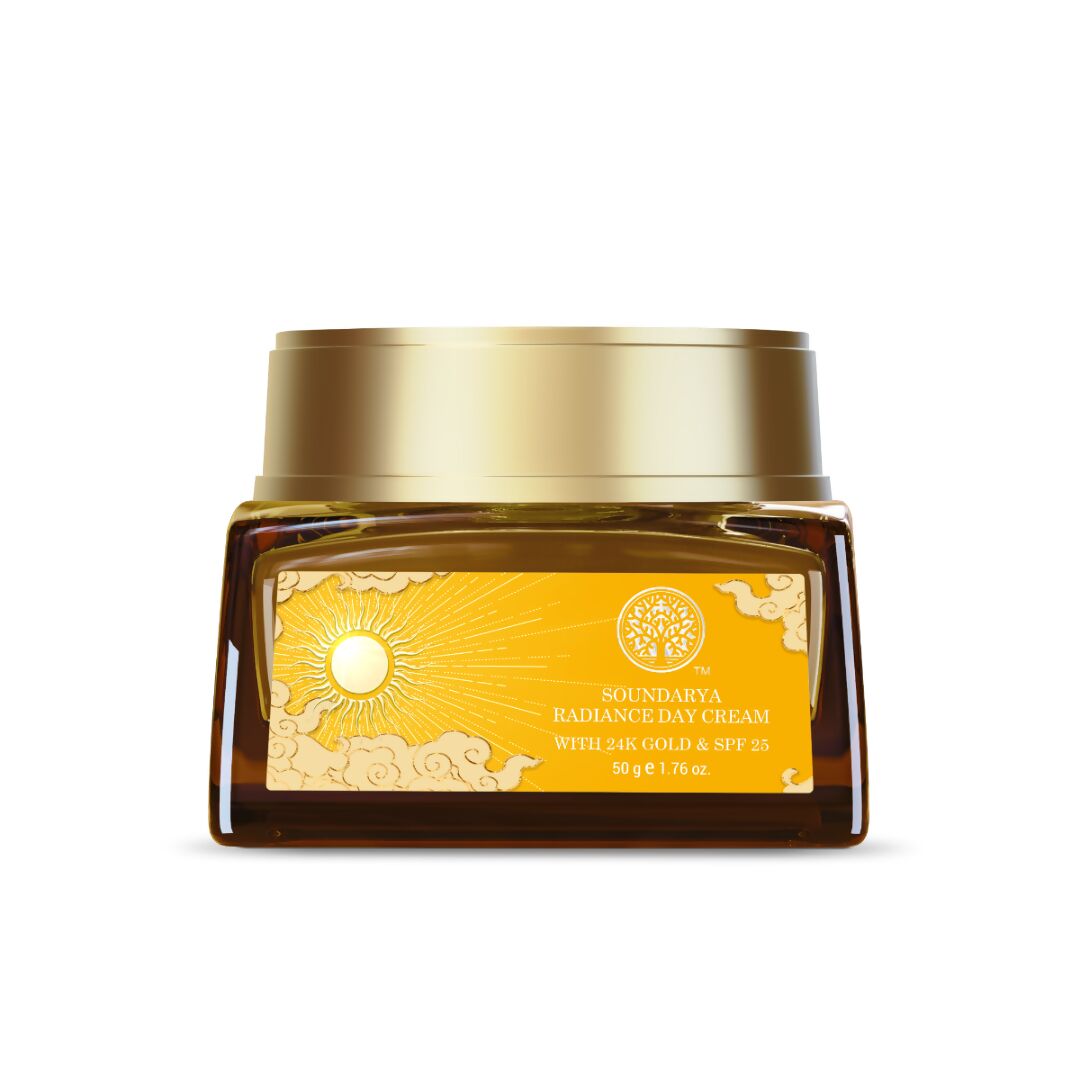 Forest Essentials Soundarya Radiance Cream With 24K Gold & SPF 25 - Drmedicart
