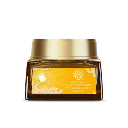 Forest Essentials Soundarya Radiance Cream With 24K Gold & SPF 25 - Drmedicart