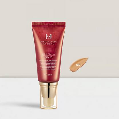 Missha Perfect Cover Bb Cream Spf42 Pa+++ - No.25 Warm Beige