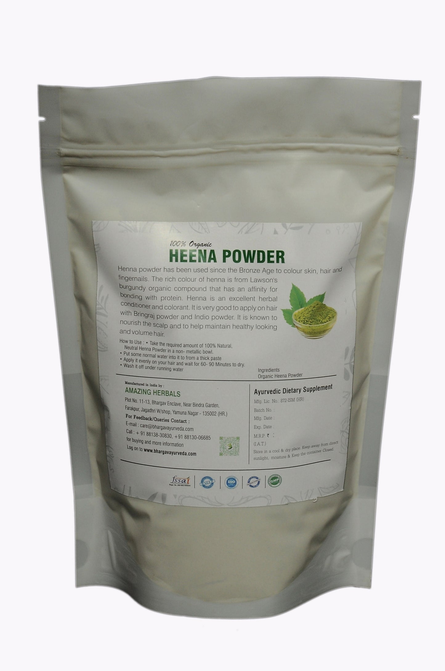 Dr.Bhargav’s Heena Powder