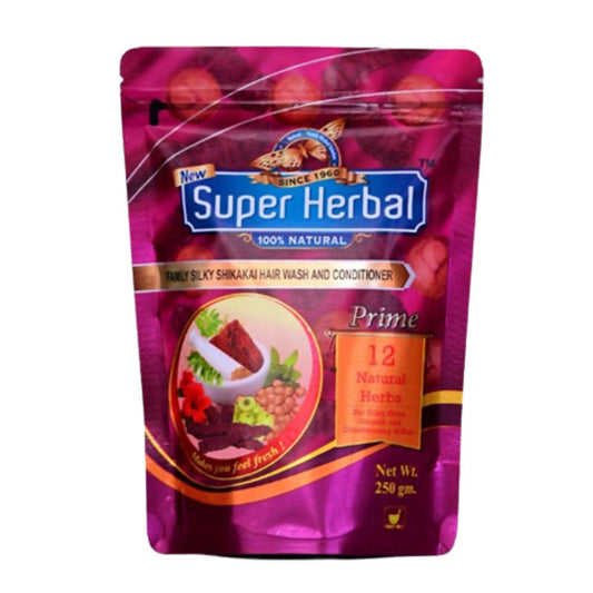 Buy Super Herbal Prime Family Silky Shikakai Hair wash & Conditioner from DrMediCart, Ship from India to USA