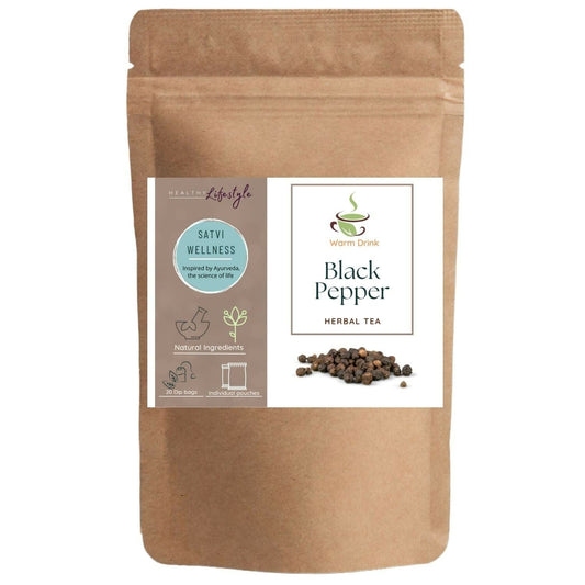Satvi Wellness Black Pepper Tea Bags