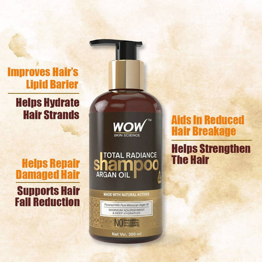 Buy Wow Skin Science Total Radiance Shampoo from DrMediCart, Ship from India to USA