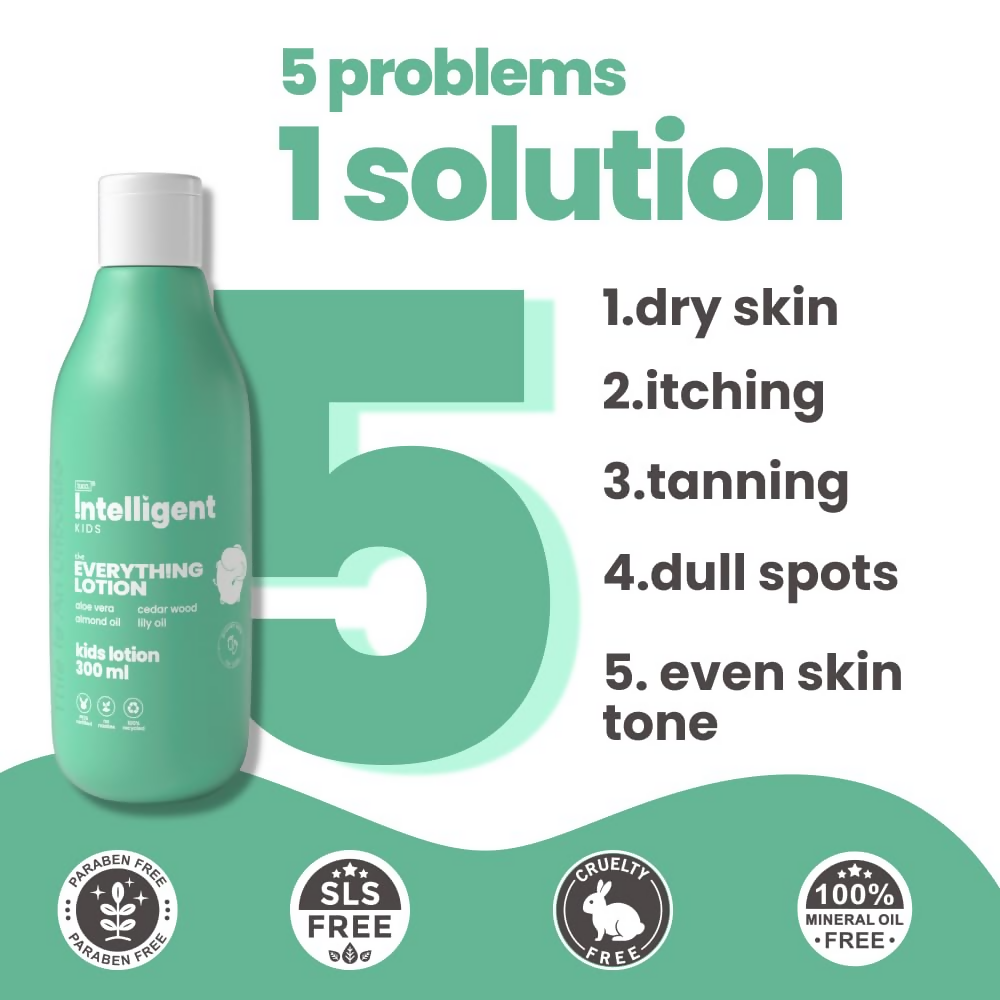 TuCo Intelligent Kids Body Lotion With Lily, Strawberry & Rosemary Oils