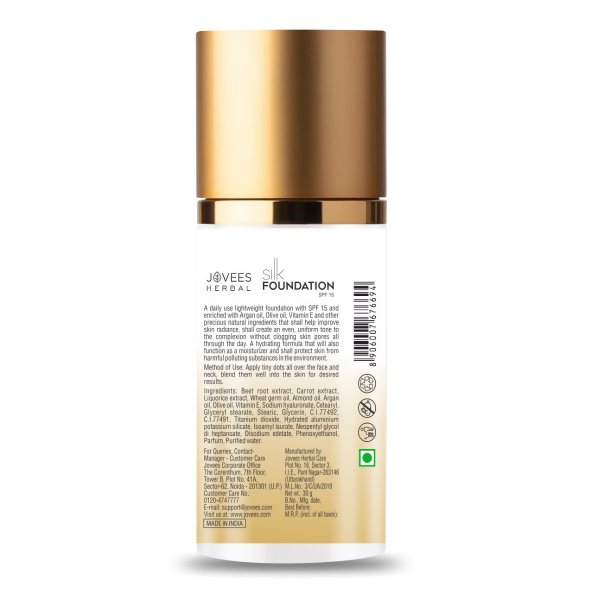 jovees silk foundation spf 15 buy in usa