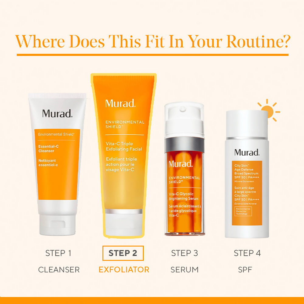Murad Environmental Shield Vitamin C Triple Exfoliating Facial