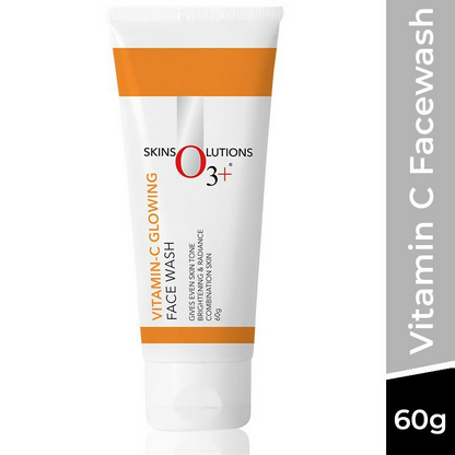 Professional O3+ Vitamin C Face Wash Glow For Daily Brightening & Gentle Cleansing