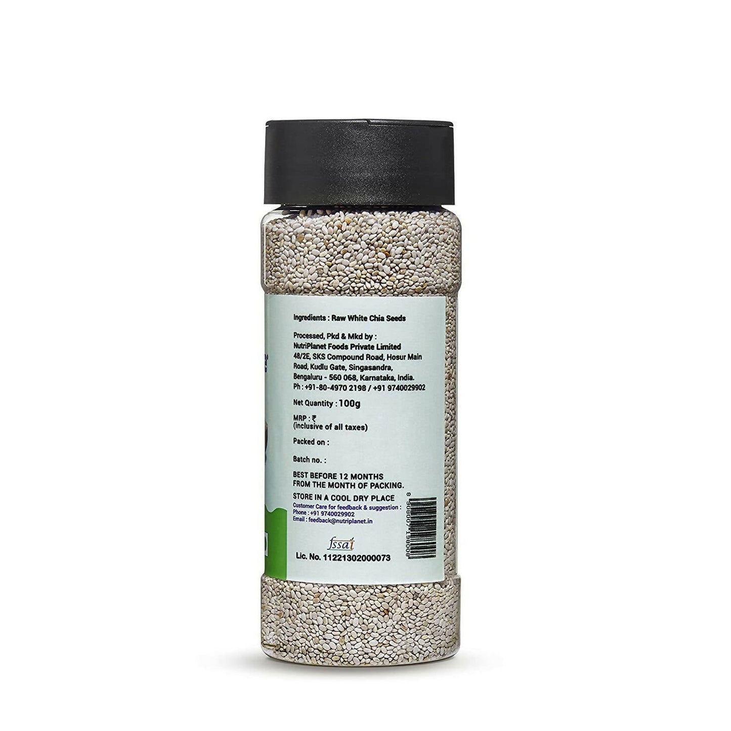 Fulsome Premium White Chia Seeds