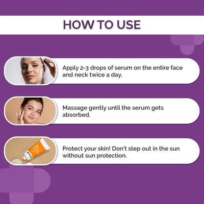 The Derma Co 2% Alpha Arbutin Face Serum For Dark Spots & Uneven Skin Tone - Drmedicart