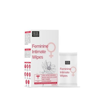 Sheneed Feminine Intimate Wipes