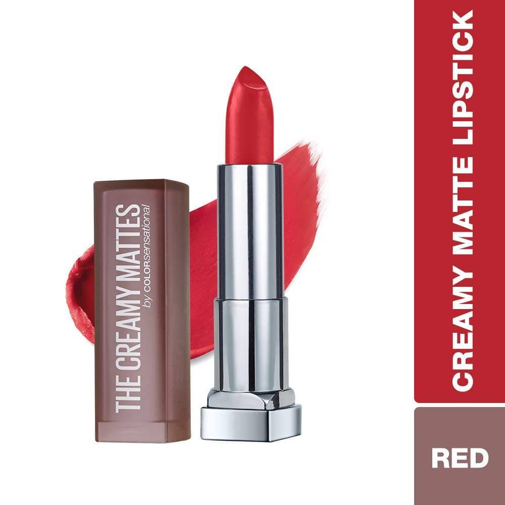 Maybelline New York Color Sensational Creamy Matte Lipstick / 647 Dare to be Red - DrMediCart