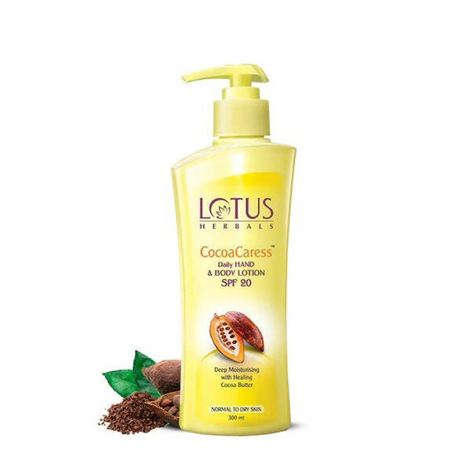 Buy Lotus Herbals CocoaCaress Daily Hand & Body Lotion from DrMediCart, Ship from India to USA