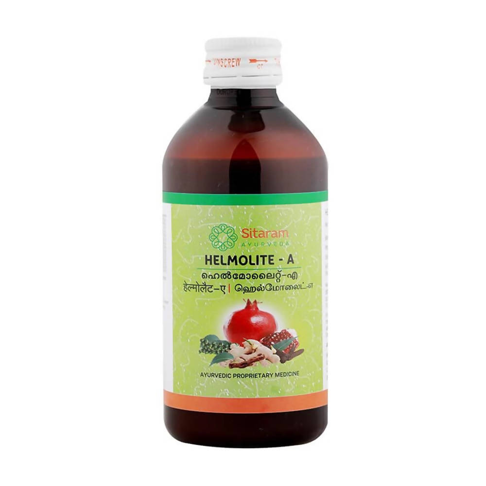 Buy Sitaram Ayurveda Helmolite-A Syrup from DrMediCart, Ship from India to USA