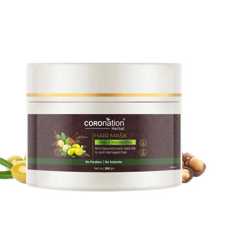 Buy Coronation Herbal Olive and Macadamia Hair Mask from DrMediCart, Ship from India to USA