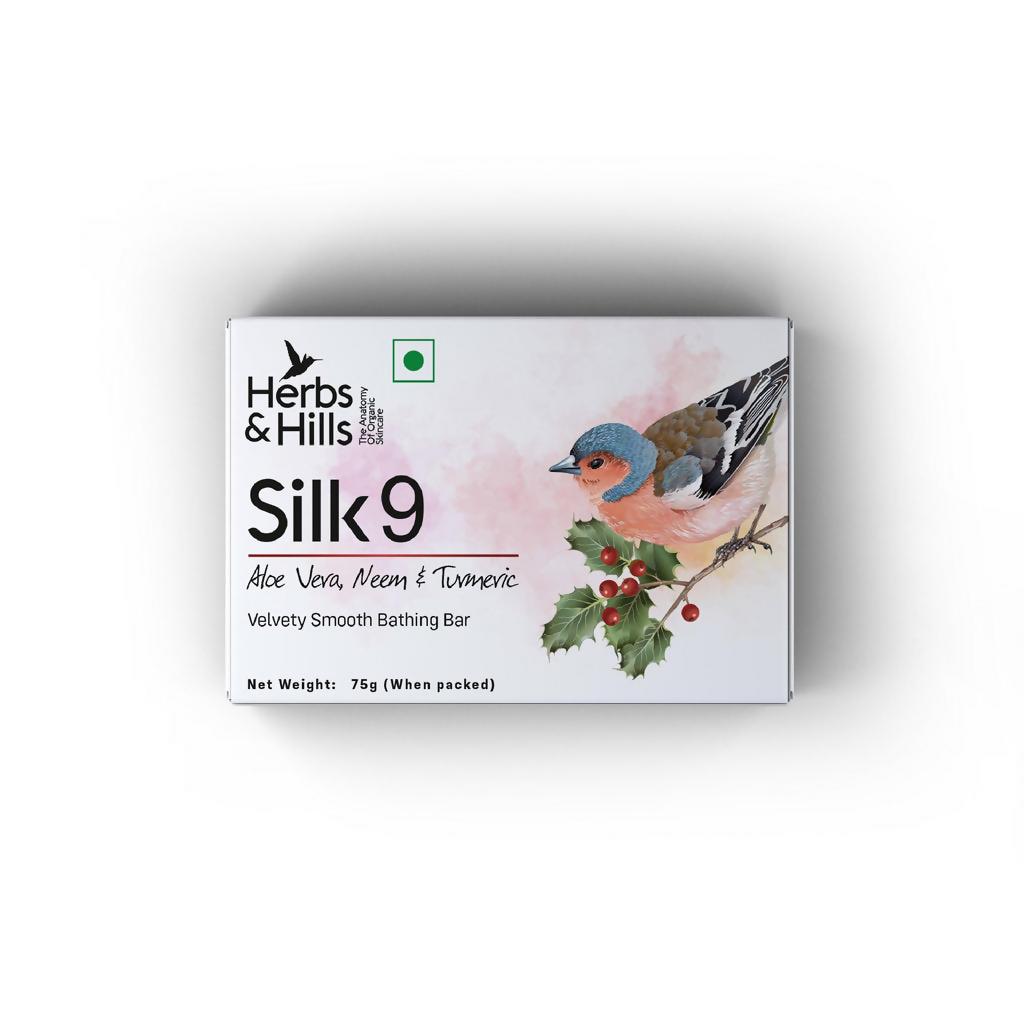 Herbs & Hills Silk9 Velvety Smooth Bathing Bar