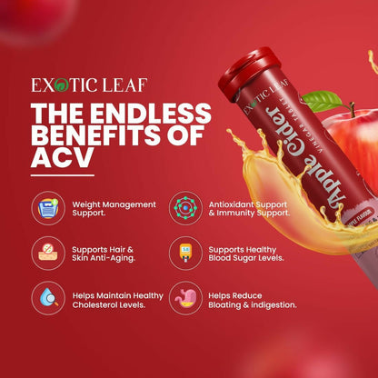 Exotic Leaf Apple Cider Vinegar Tablets