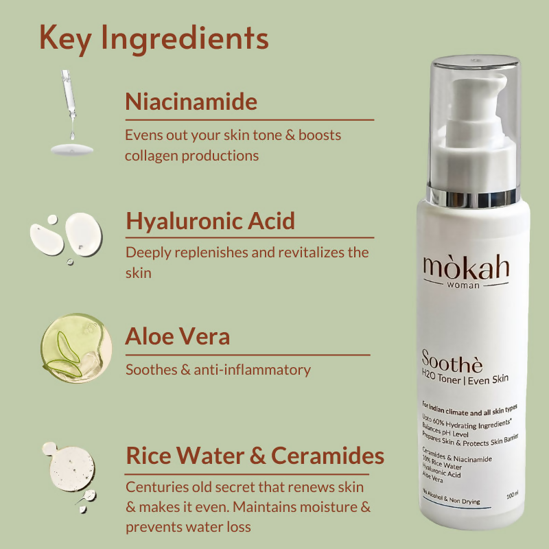 Mokah Woman Soothe Hydrating Toner