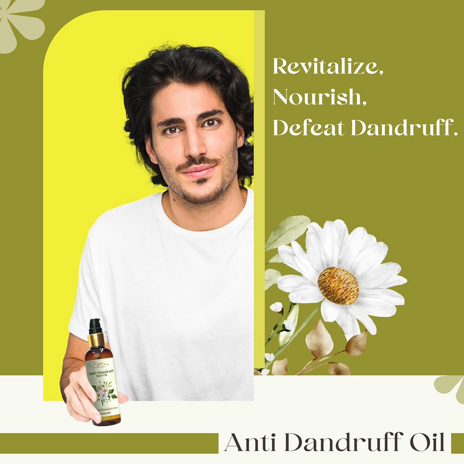 Siya Ayurveda Anti-Dandruff Oil - Ayurvedic Dandruff Treatment