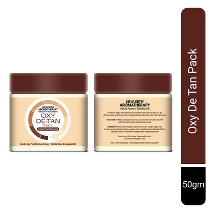 Keya Seth Aromatherapy Oxy De Tan Pack Instant Tan Removal