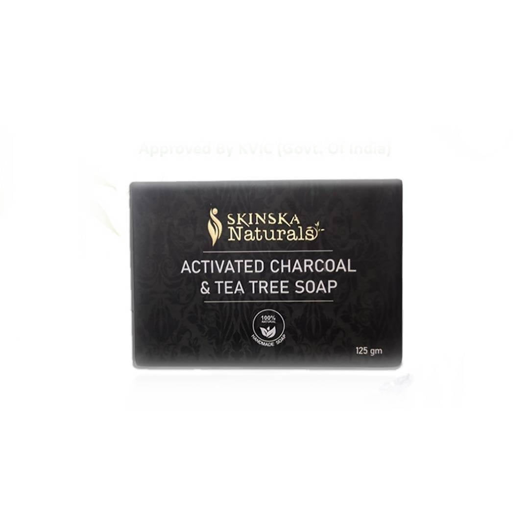 Buy Skinska Natural Activated Charcoal & Tea Tree Soap from DrMediCart, Ship from India to USA