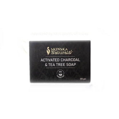 Buy Skinska Natural Activated Charcoal & Tea Tree Soap from DrMediCart, Ship from India to USA